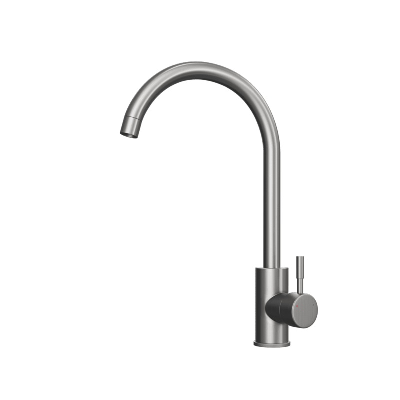 Ellsi Tivoli Kitchen Mixer Tap – Brushed Steel
