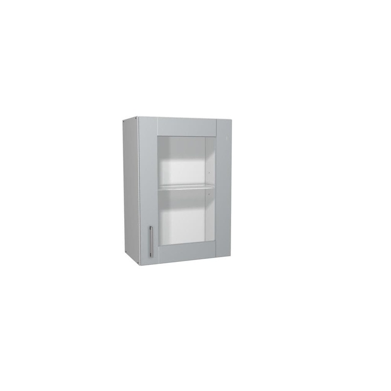 Gower Rapide+ Verona Grey Glass Wall Unit – 500mm