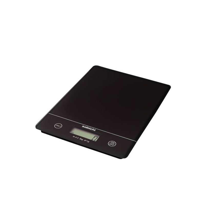 Sabichi 5kg Digital Kitchen Scales – Black