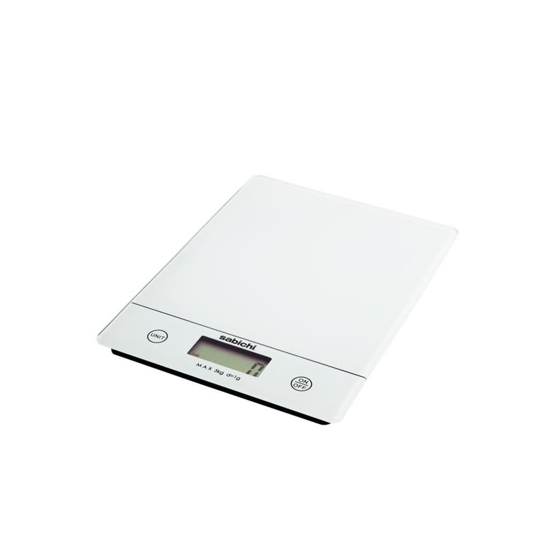 Sabichi 5kg Digital Kitchen Scales – White