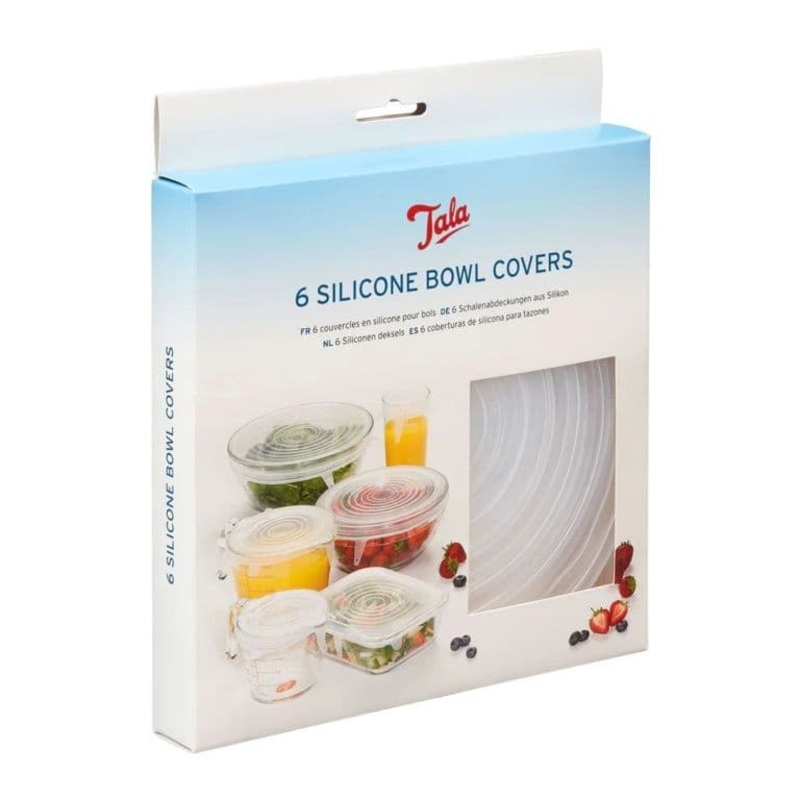Tala Silicone Bowl Cover Set – 6 Pieces