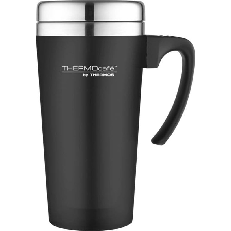 Thermos Soft Touch Travel Mug Black – 420ml