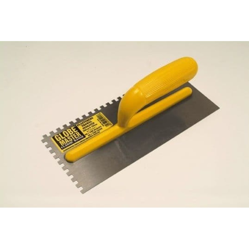Globemaster Serrated Surface Trowel – 280mmx120mm (11×4.3/4)