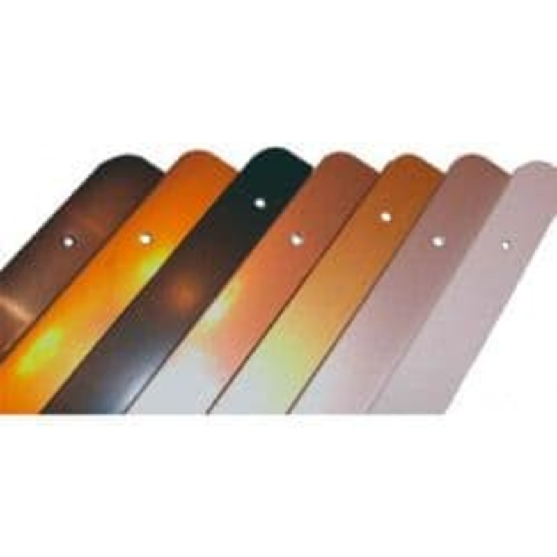 Rolabond 40mm Worktop Trim End Cap – Bright Gold