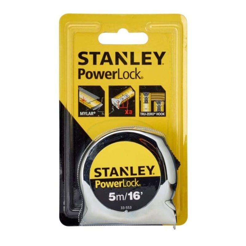 Stanley Micro Powerlock Tape Measure – 5m