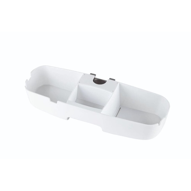 Blue Canyon Shower Rail Shelf – White