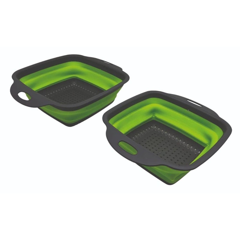 Casa & Casa Foldable Draining Basket – 2 Piece
