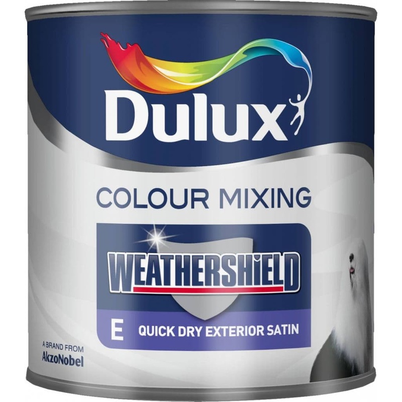 Dulux Weathershield Quick Dry Satin 1L – Extra Deep
