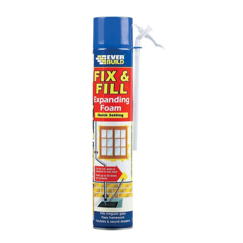 Everbuild Fix & Fill Expanding Foam – 750ML