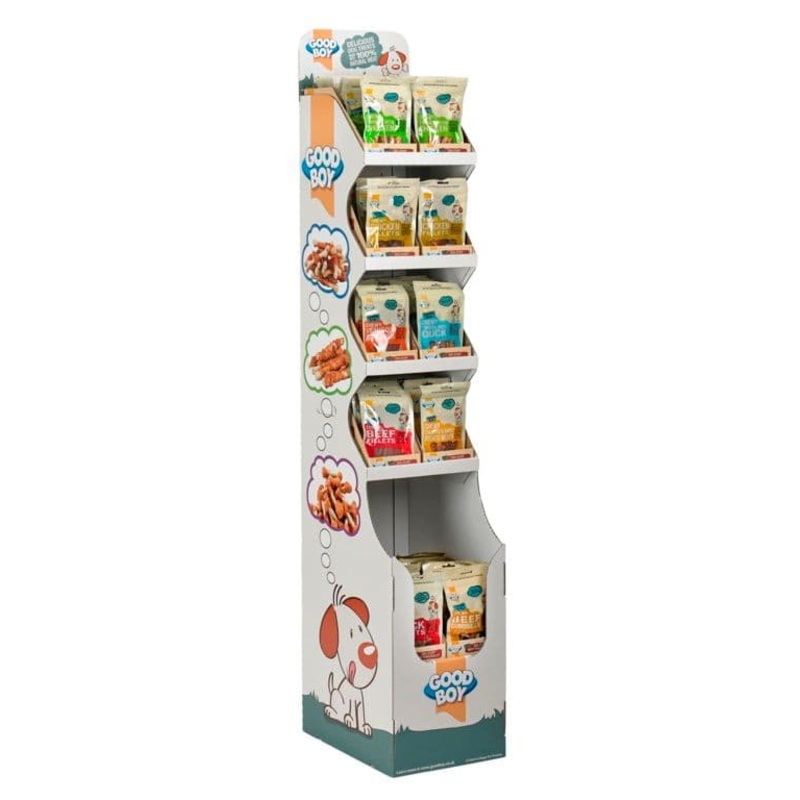 Good Boy Dog Treats Display Unit