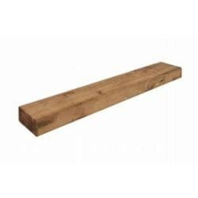 RMPP Green Treated Garden Sleeper – 150mm x 100mm x 1.2m