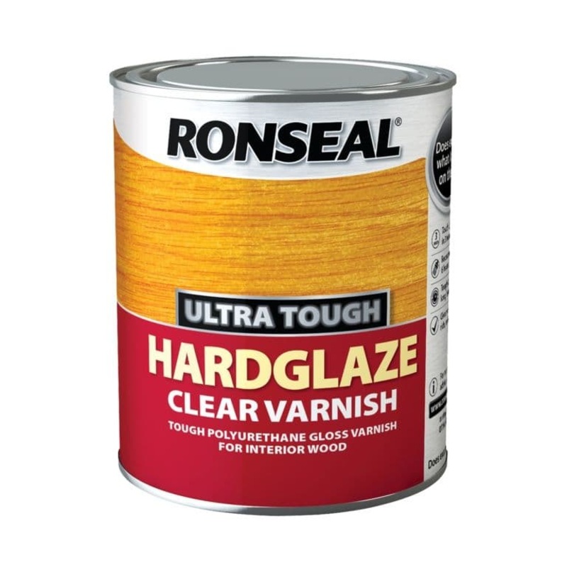 Ronseal Ultra Tough Varnish Hard Glaze – 750ml