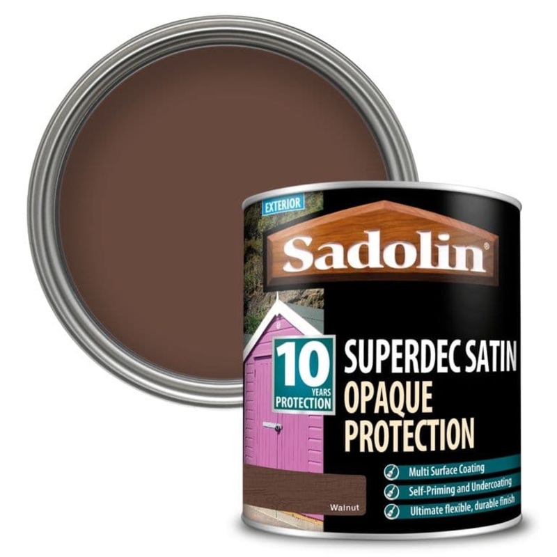 Sadolin Superdec Satin 1L – Walnut