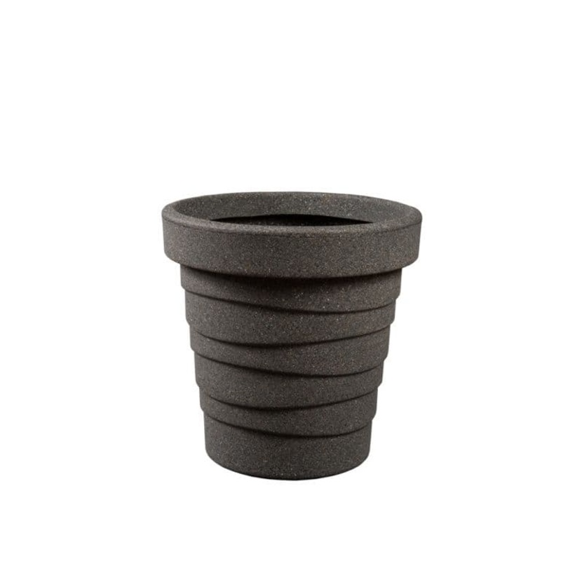Strata Round Value Trojan Planter – 34cm Ash