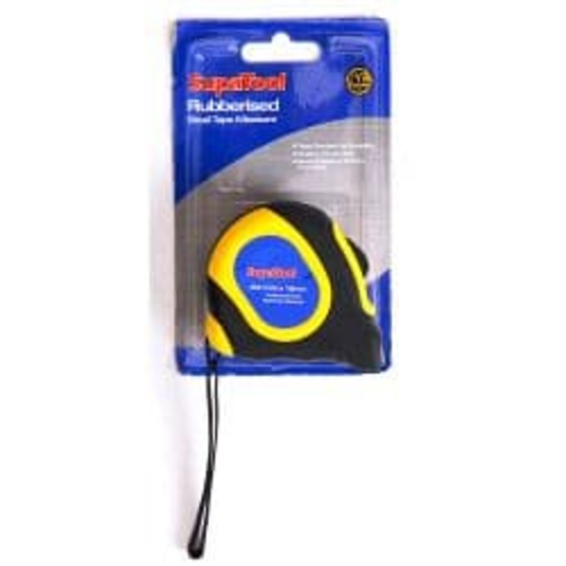 SupaTool Rubberised Tape Measure – 3m x 16mm