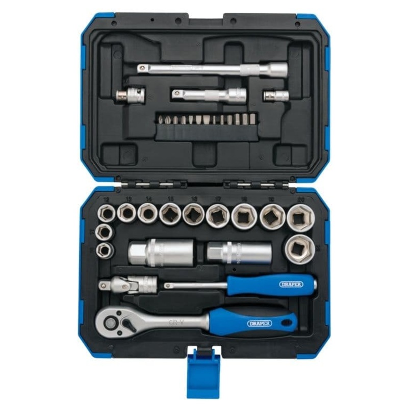 Draper 3/8 Sq Dr Metric Socket Set – 3/8