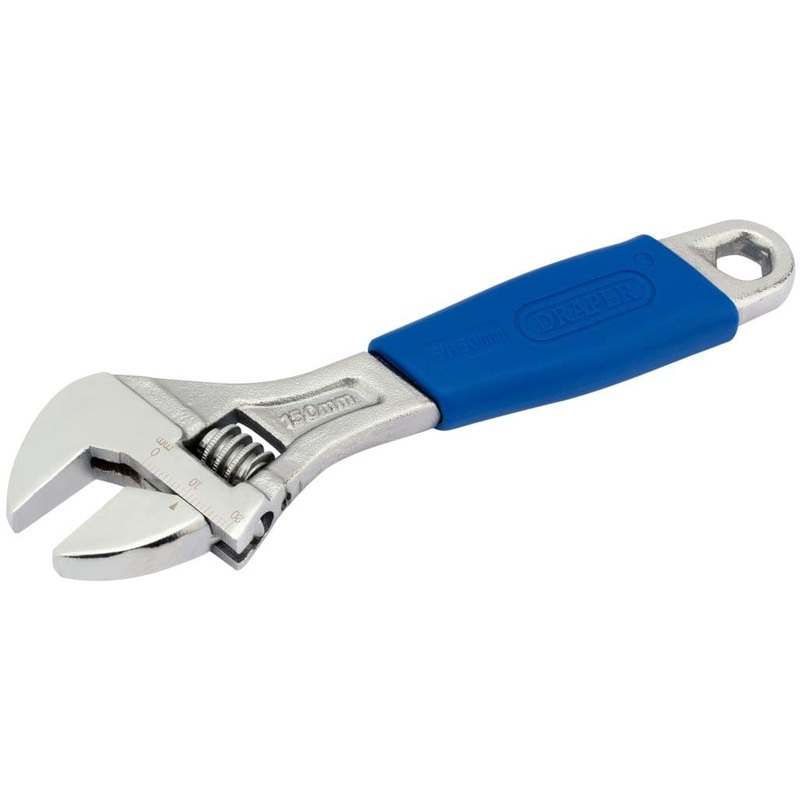 Draper Adjustable Wrench Soft Grip – 150mm
