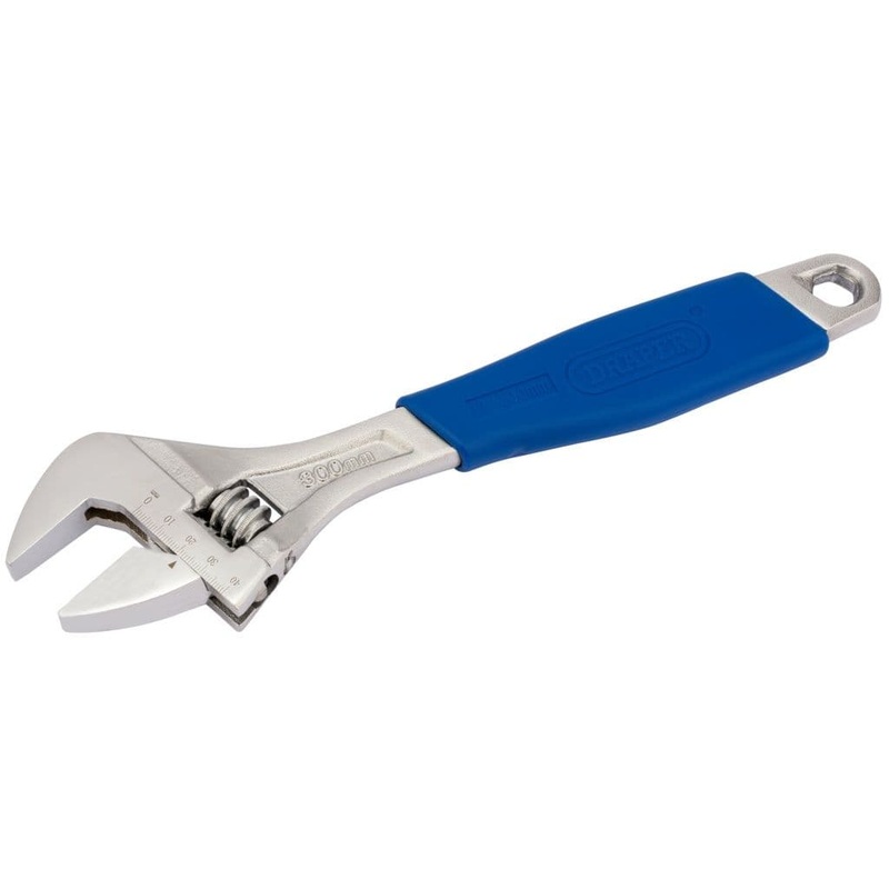 Draper Adjustable Wrench Soft Grip – 300mm
