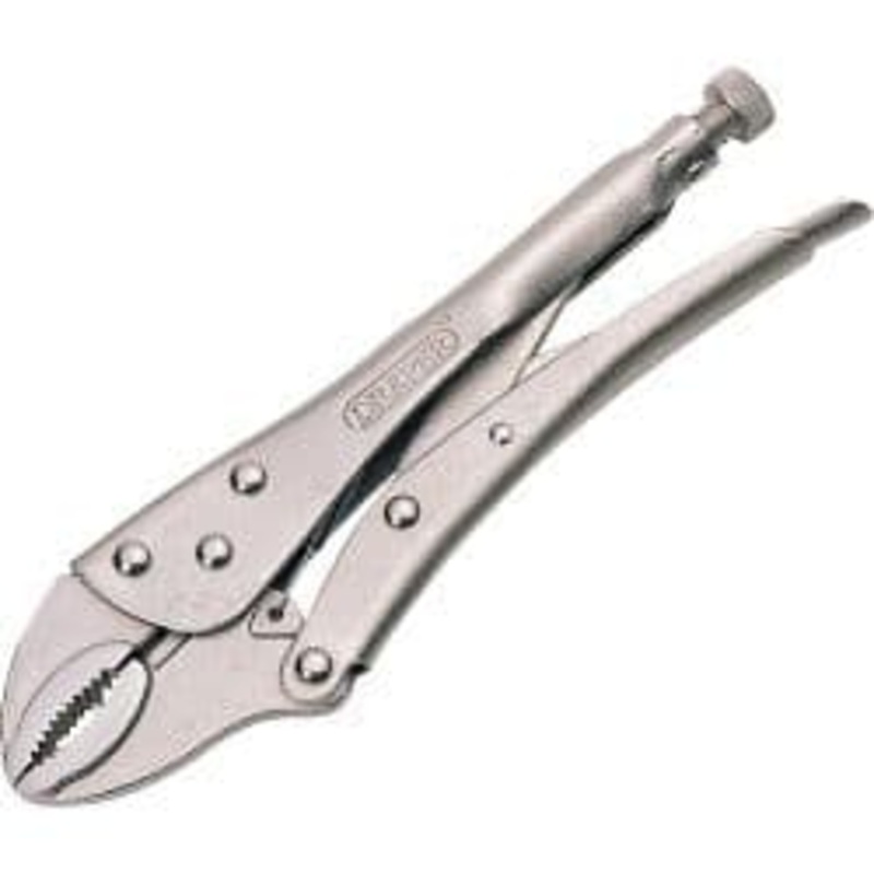 Draper Curved Jaw Self Grip Pliers – 220mm