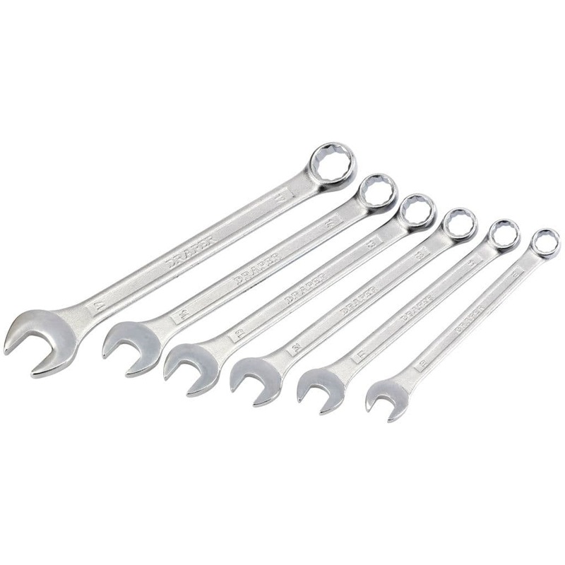 Draper Metric Combination Spanner Set – 6 Piece