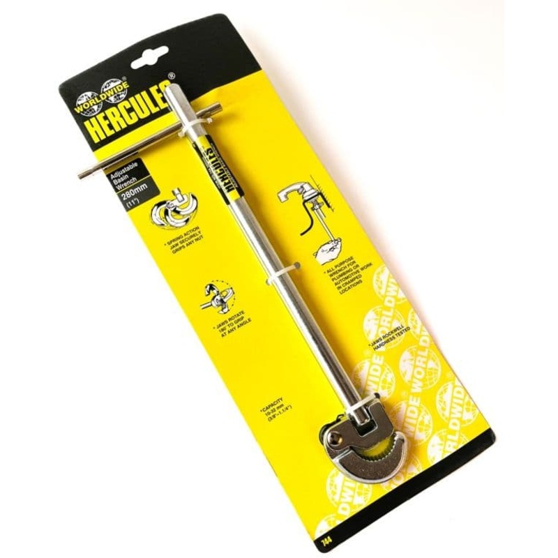 Hercules Adjustable Basin Wrench – 279mm(11)