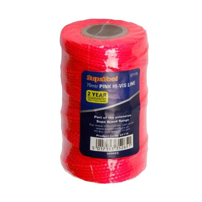SupaTool Hi Vis Line Pink – 250ft