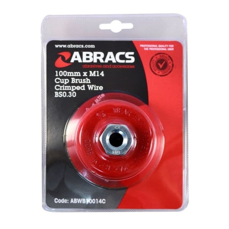 Abracs Crimp Wirebrush M14 – 100mm