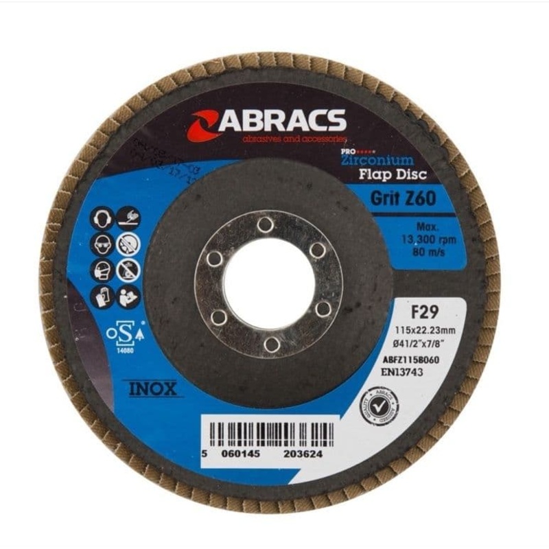 Abracs Flap Disc 115mm – 60g