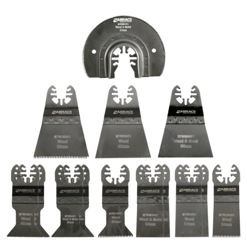 Abracs Multi Tool Set Blade Mixed Set – 15 Piece