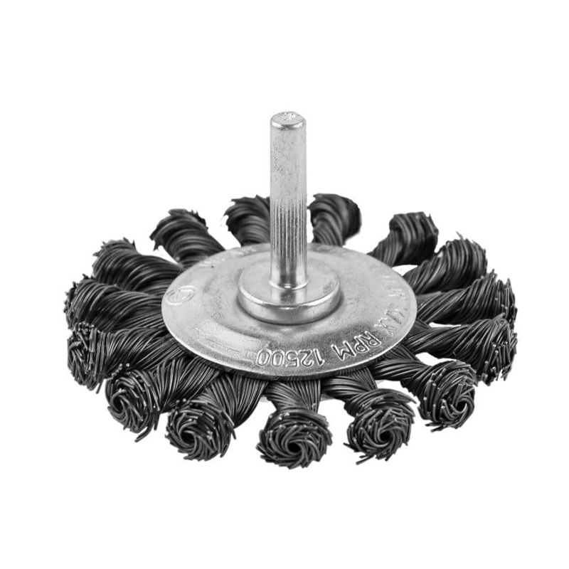 Abracs Spindle Twist Knot Wire Wheel – 75mm