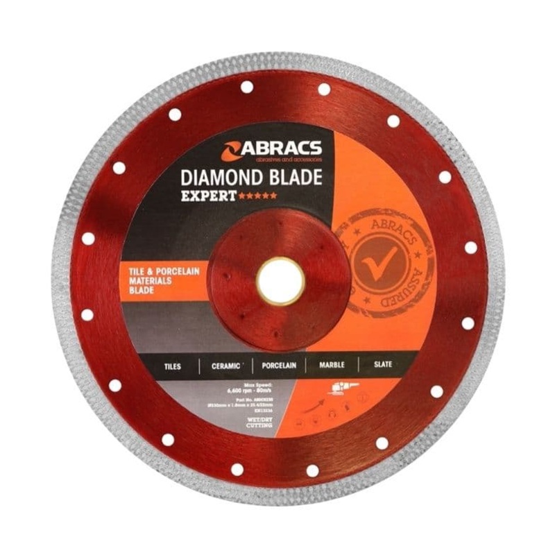Abracs X-Tech Tile Blade – 230 x 2.4 x 25.4mm