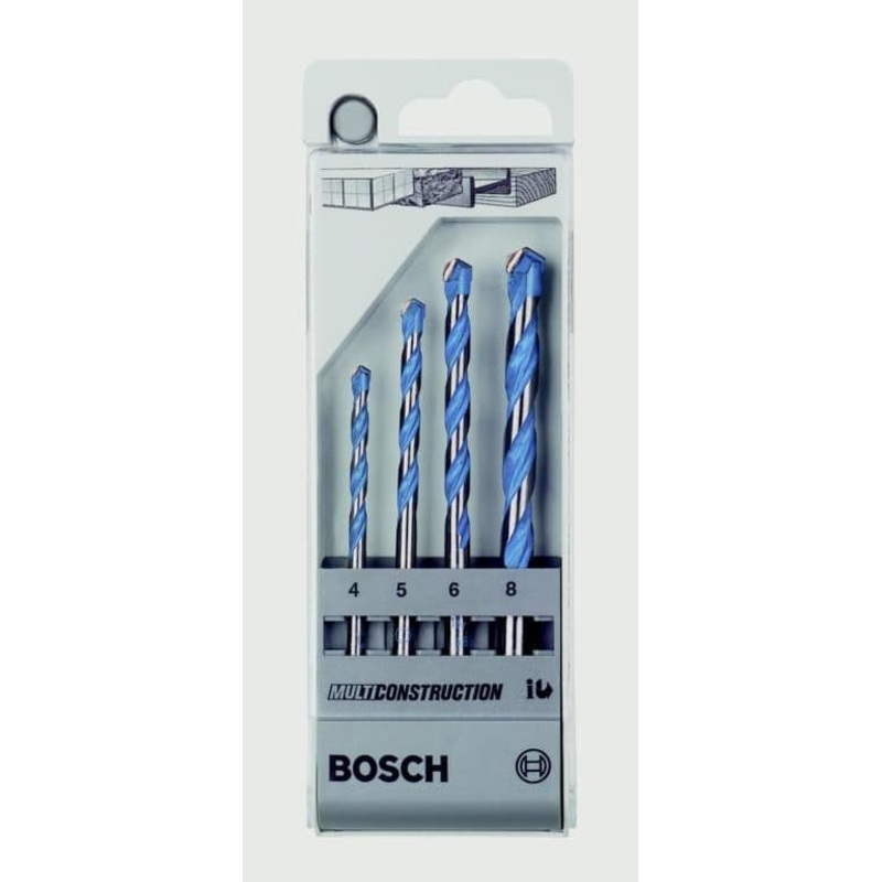 Bosch Multi Construction Bit Set – 4 Piece