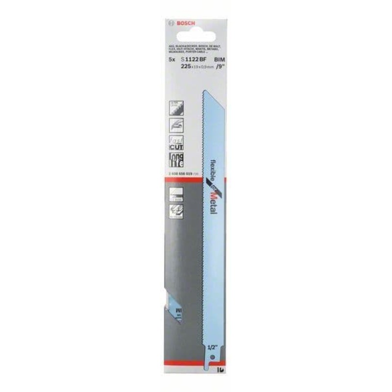 Bosch S1122Bf Sabre Saw Blades – Packet 5