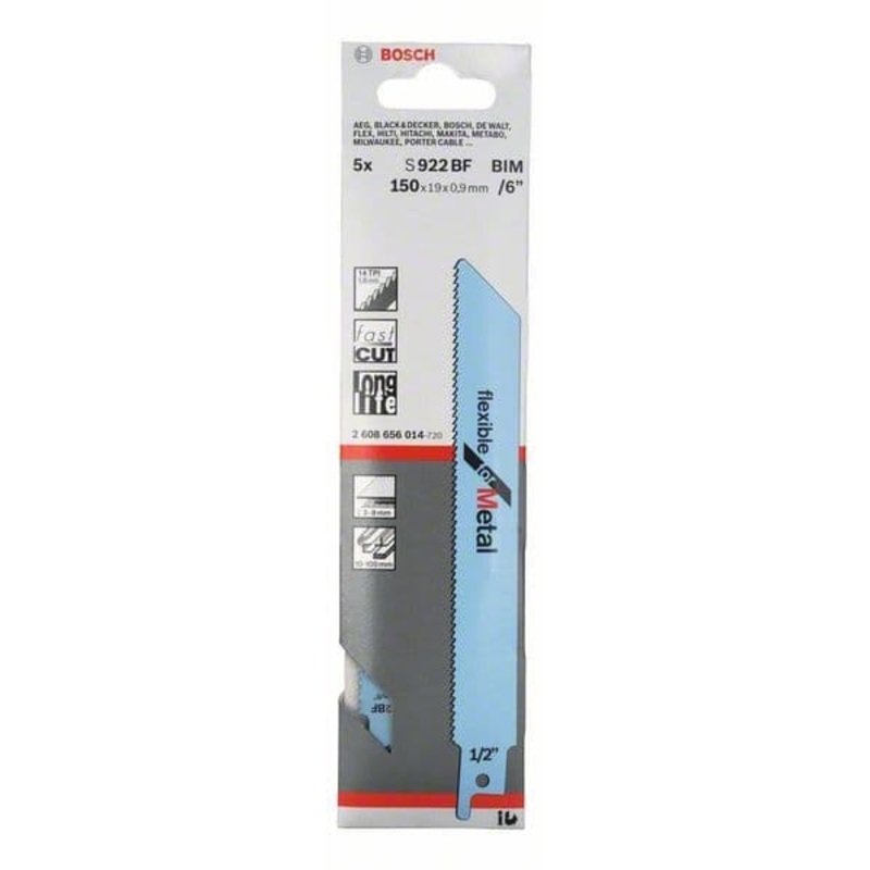 Bosch Sabre Saw Blades – S922BF
