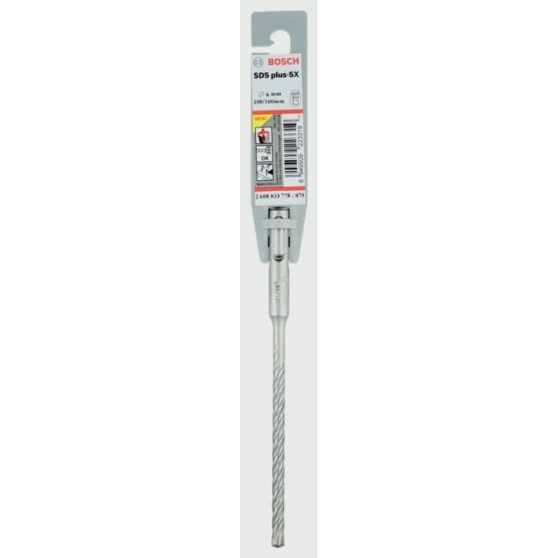 Bosch SDS Plus -5x – 6x100x160mm