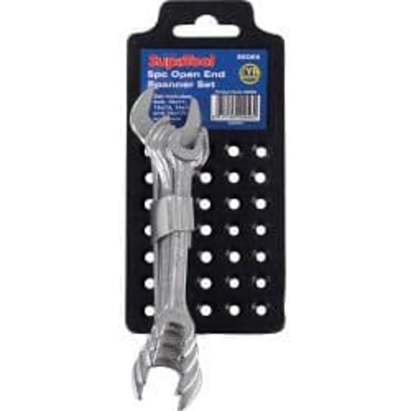 SupaTool Open End Spanner Set – 5 Piece