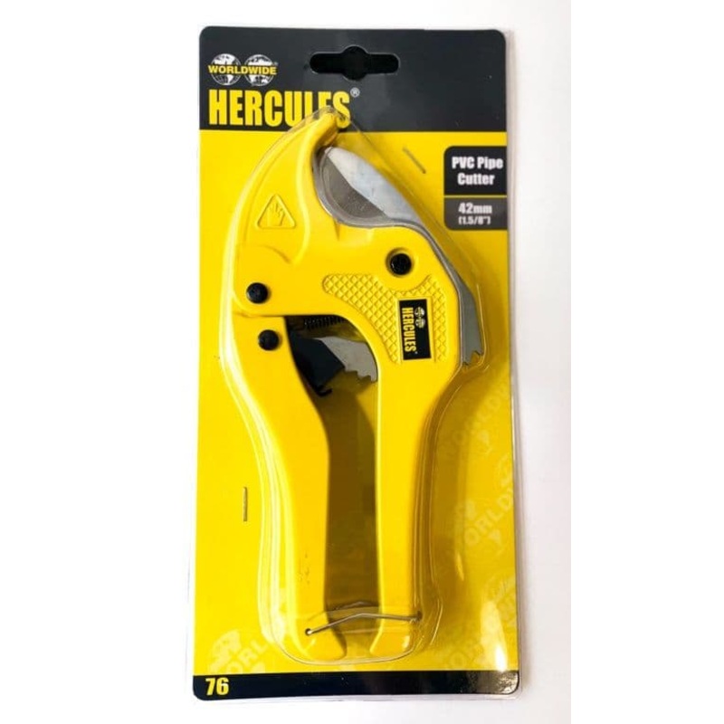 Hercules Plastic Pipe Cutter – 1/8 – 1.5/8 Cap
