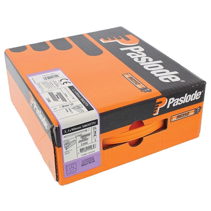 Paslode Nail and Fuel Pack for IM350 – 90 X 3.1