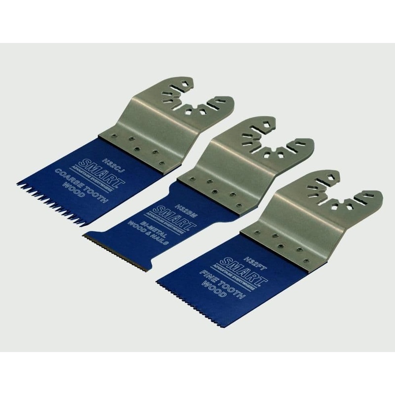 Smart Multi Tool Blade Set 32mm – 3 Piece