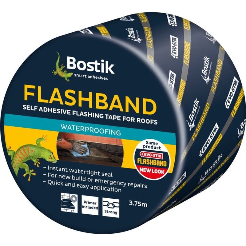Bostik Flashband Original with Primer – 3.75m x 100mm