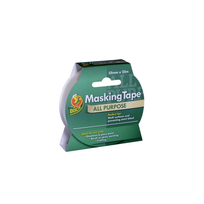 Duck Tape All Purpose Masking Tape – Beige 25mm x 25m