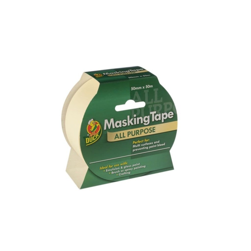 Duck Tape All Purpose Masking Tape – Beige 50mm x 50m