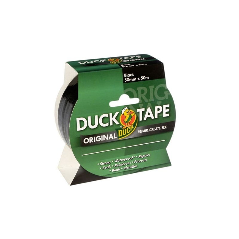 Duck Tape Original – 50mm X 50m Black