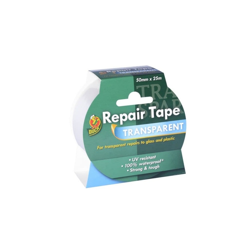 Duck Tape Transparent Repair Tape – 50mm x 25m