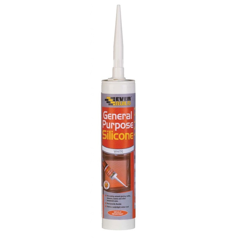 Everbuild General Purpose Silicone – C3 | Black 280ml