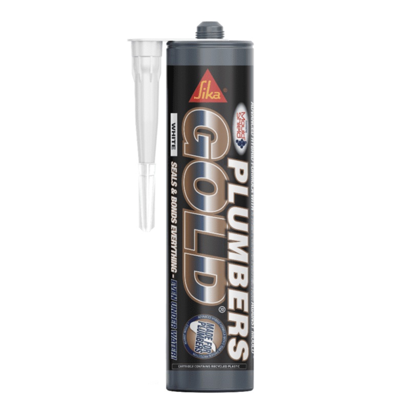 Everbuild Plumbers Gold 290ml – White