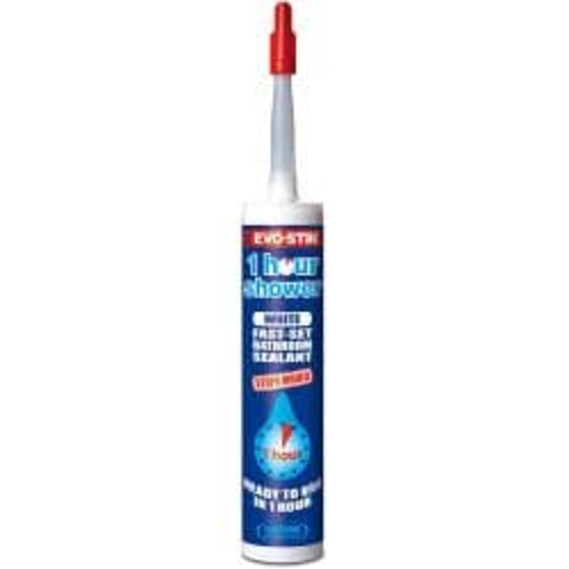 Evo-Stik 1 Hour Shower Sealant – White C20