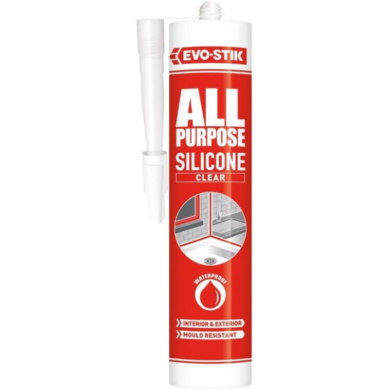 Evo-Stik All Purpose Flexible Silicone Sealant – White C20