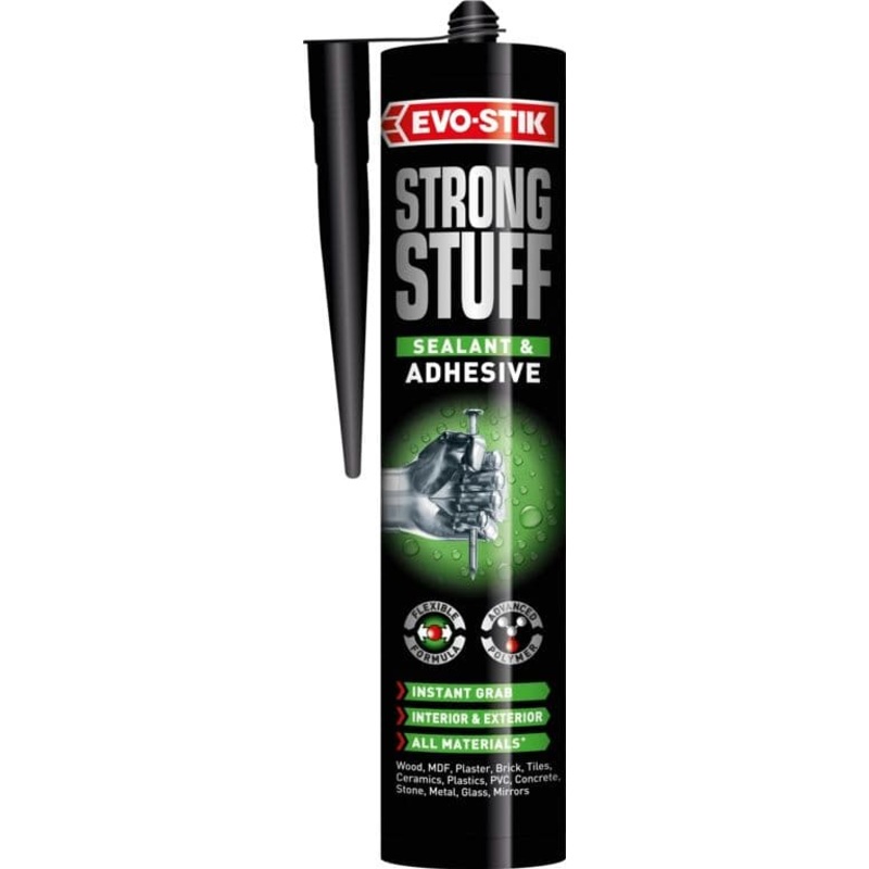 Evo-Stik Strong Stuff Sealant Adhesive – White 290ml