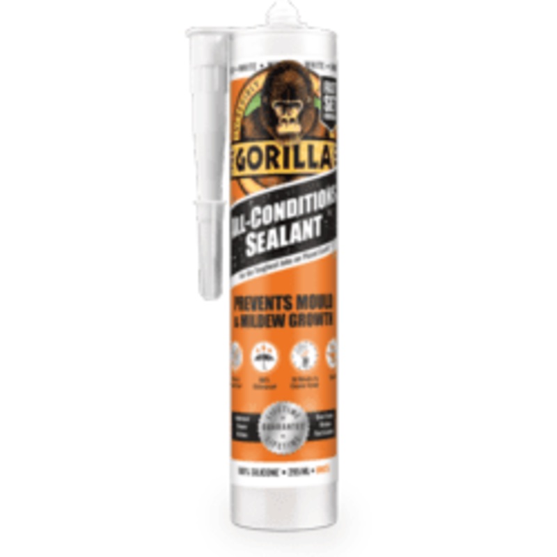 Gorilla All-Conditions Sealant – White 295ml